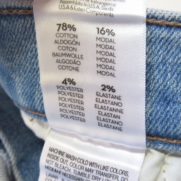 NWT Mother The Weekender Fray in California Cruiser Stretch Flare Jeans 33 - Picture 6 of 11